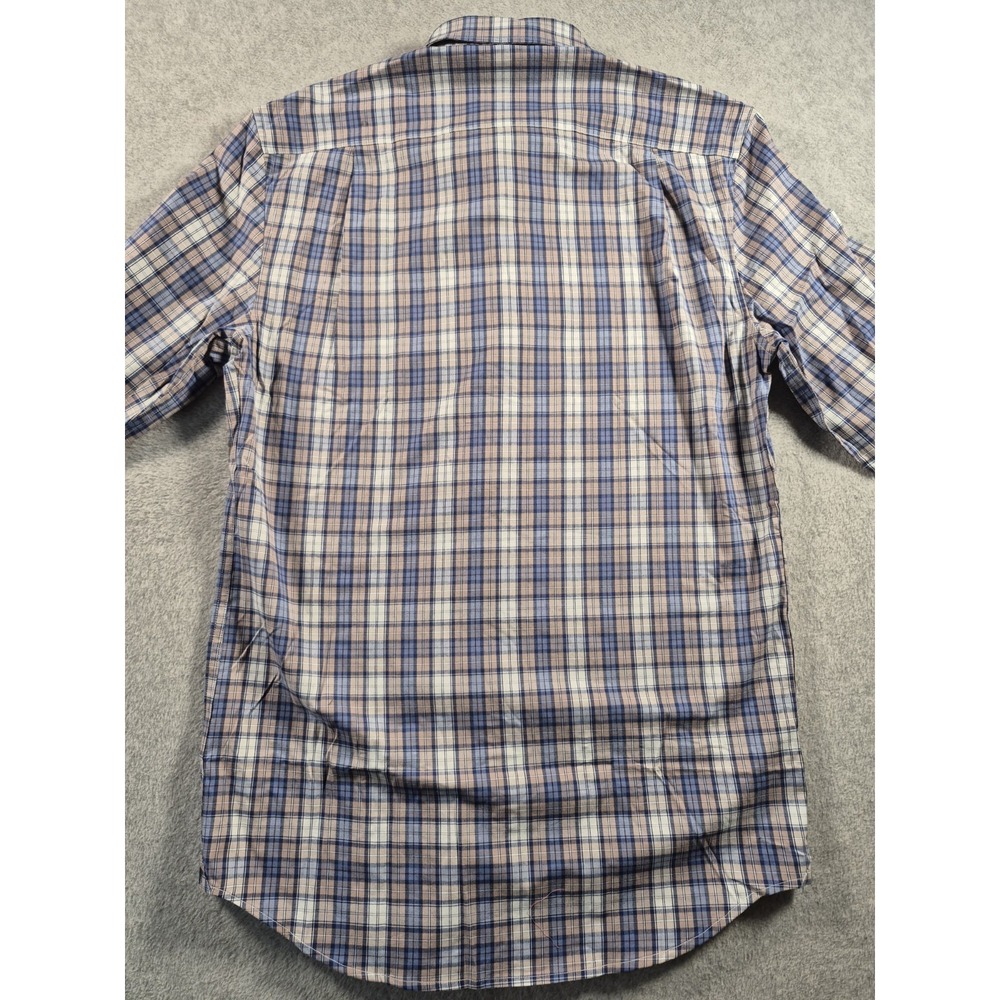 Holderness & Bourne Shirt Mens Medium The Andrews Tailored Fit Stretch Plaid - Picture 7 of 7